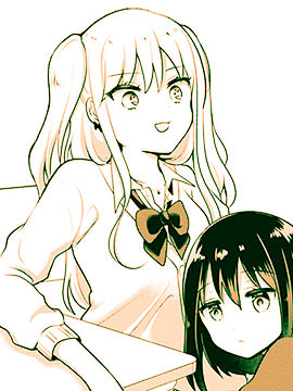 虽然是女孩，却正在被班里存在感淡薄的女生求婚